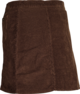 Cord-Mini-Skirt brown