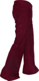 Flare Corduroy tawny port