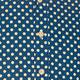 Polka-Dots blue-white