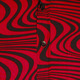 Wavyline red , black