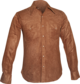 Cowboy-Shirt Simulated Suede light-brown