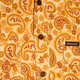 Worker-Shirt Paisley & Flowers creme, mustard