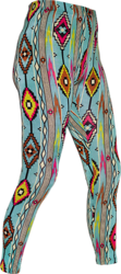 Leggings American Indian turquoise