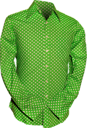 Polka-Dots green-white