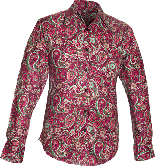 Paisley & Wheels pink