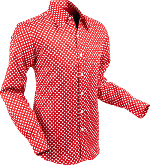 Polka-Dots red-white