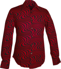 Wavyline red , black