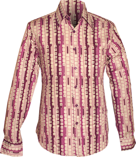 70's Shamrock violet, lilac, creme