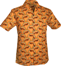 Shortsl. Rainbows & Horses dark-creme, rainbow