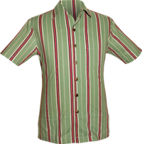 Shortsl. Stripes creme, mint, black, red