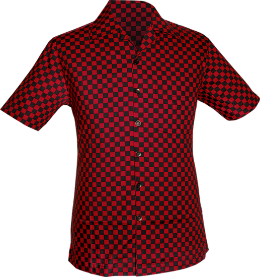 Shortsl. Two-Tone red, black